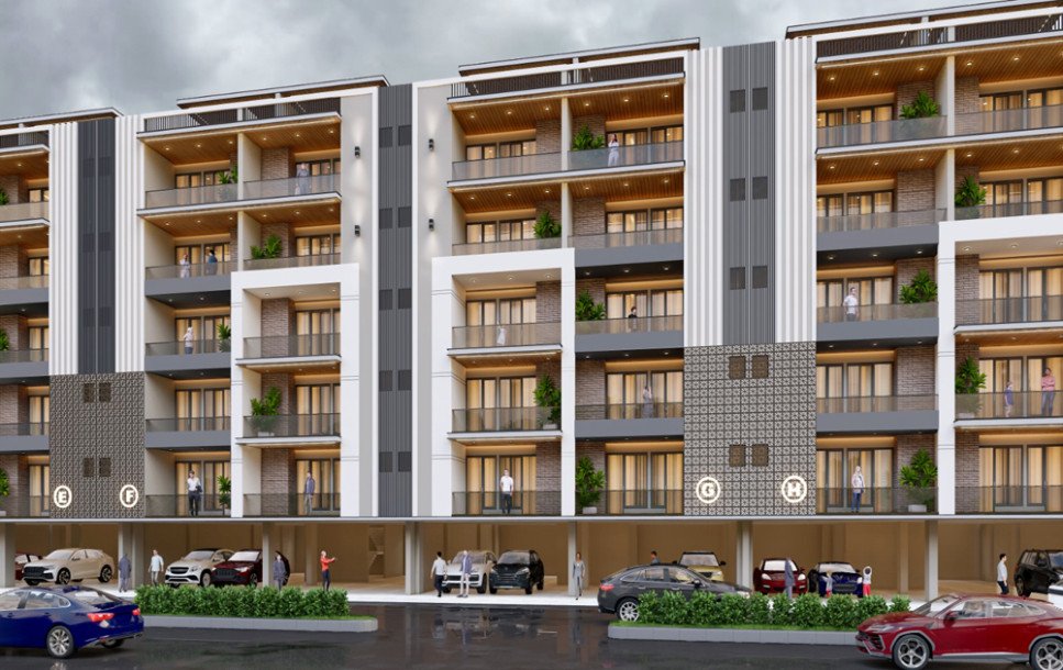 3 BHK Flat in Noida Extension - Calista Heights Luxury Apartments-1