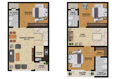 Ready to Move Duplex Villa in Greater Noida West - Aayansh Enclave