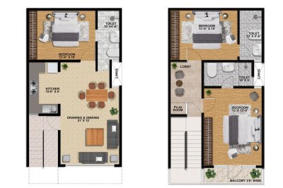 Ready to Move Duplex Villa in Greater Noida West - Aayansh Enclave